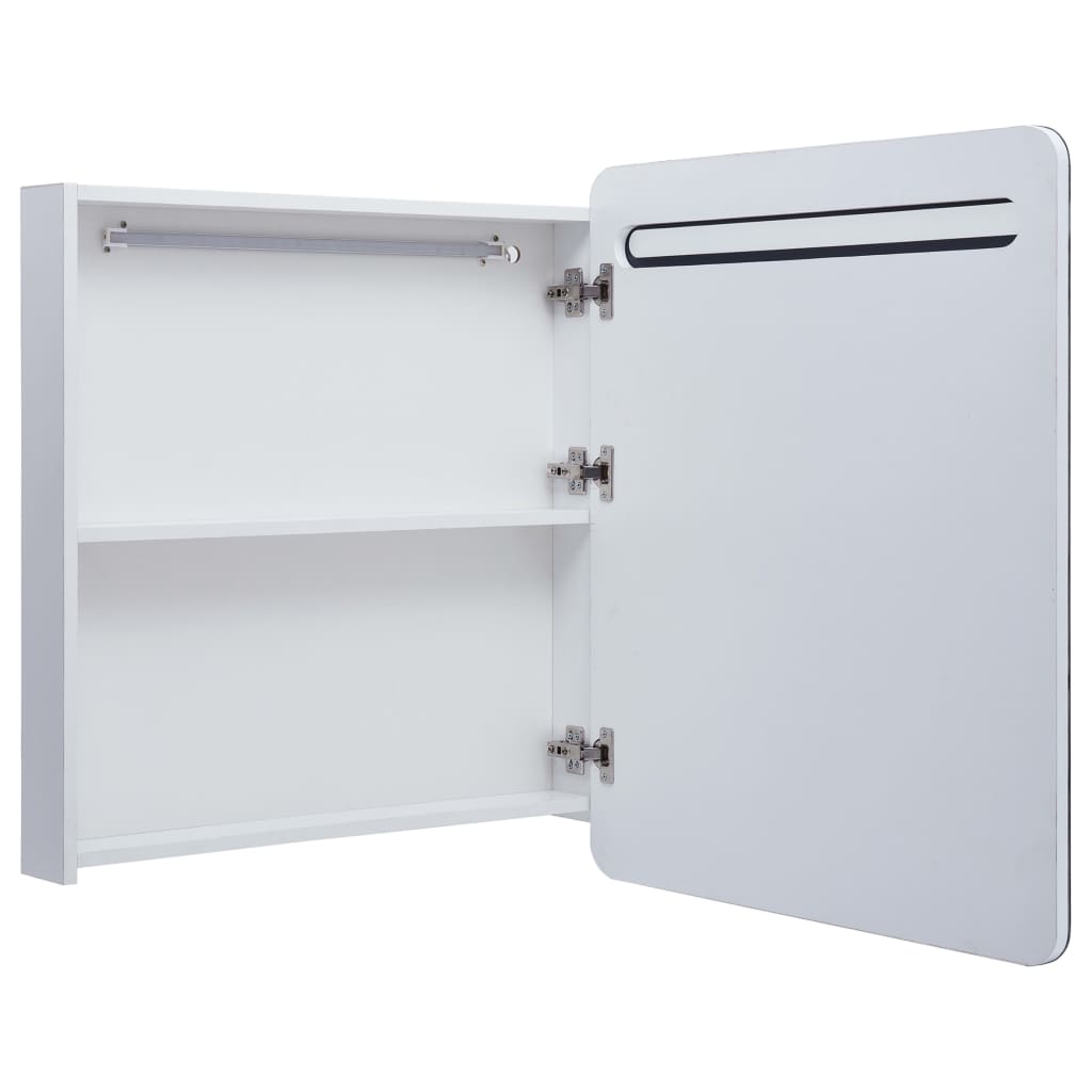 Baderomsspeil LED Speilskap til bad 68x9x80 cm