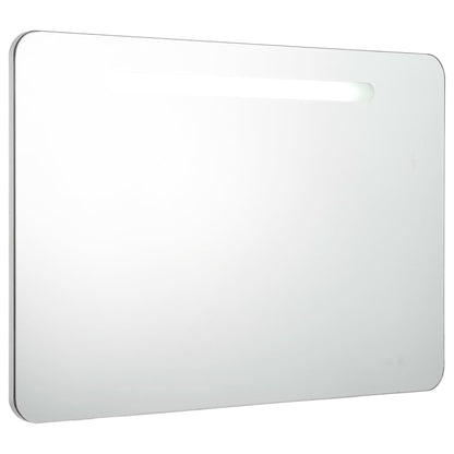 Baderomsspeil LED Speilskap til bad 80x9,5x55 cm