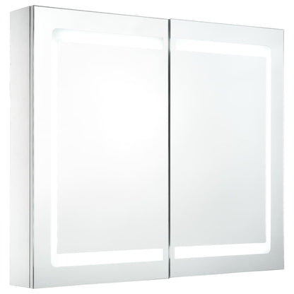 Baderomsspeil LED Speilskap til bad 80x12,2x68 cm