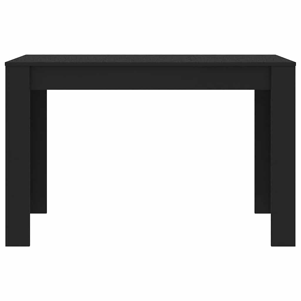 Spisebord Kjøkkenbord Svart 120x60x76 cm