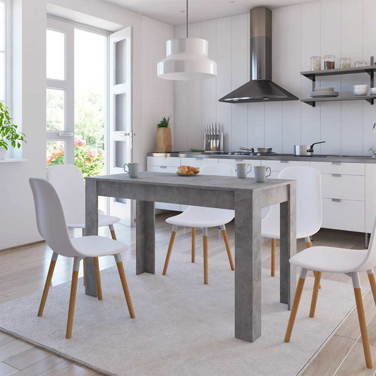 Spisebord Kjøkkenbord Betonggrå 120x60x76 cm