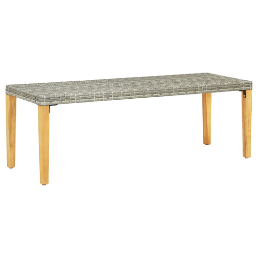 Hagebenk Kunstrotting 80 cm grå