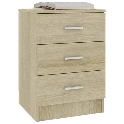 Nattbord Sengbord Sonoma Eik 38x35x56 cm