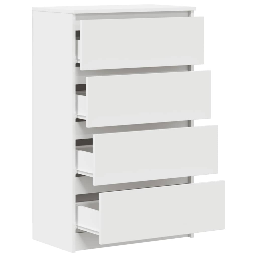 Kommode Hvit 60x35x98,5 cm