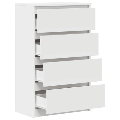 Kommode Hvit 60x35x98,5 cm