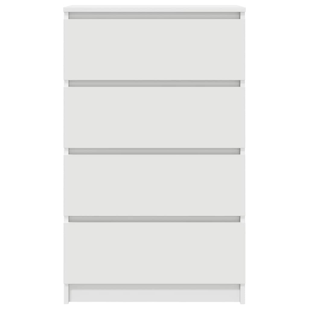 Kommode Hvit 60x35x98,5 cm