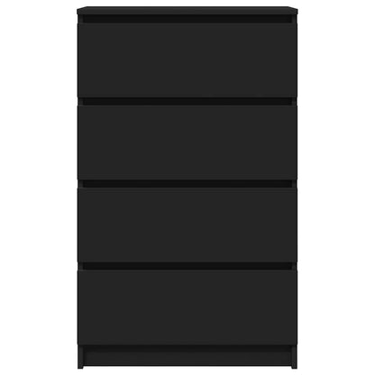 Kommode Svart 60x35x98,5 cm