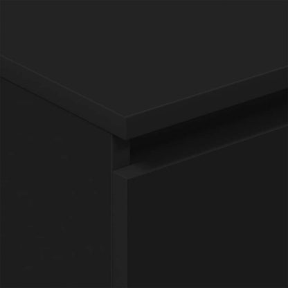 Kommode Svart 60x35x98,5 cm