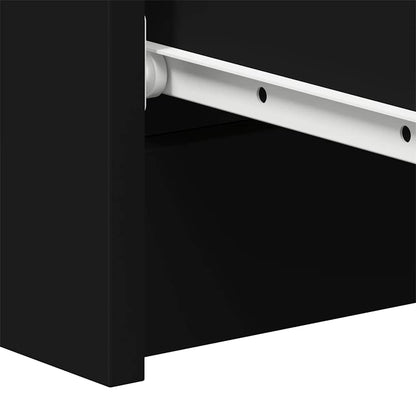 Kommode Svart 60x35x98,5 cm