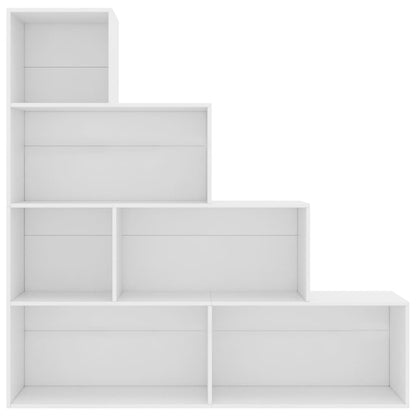 Bokhylle Hvit Romdeler 155x24x160 cm