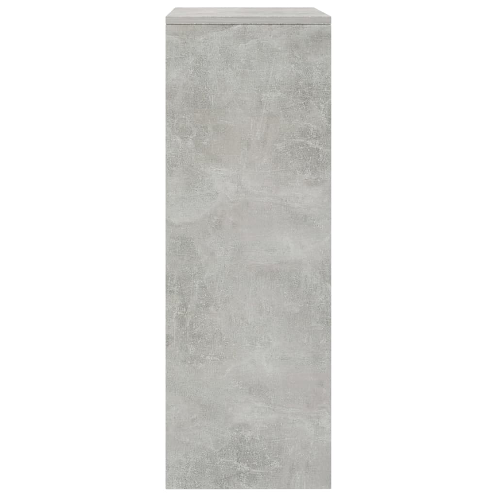 Skjenk Betonggrå med 6 skuffer 50x34x96 cm
