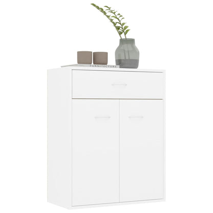 Skjenk Hvit 60x30x75 cm