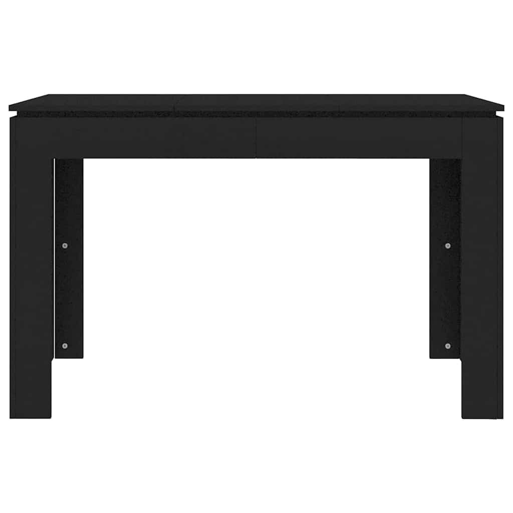 Spisebord Kjøkkenbord Svart 120x60x76 cm
