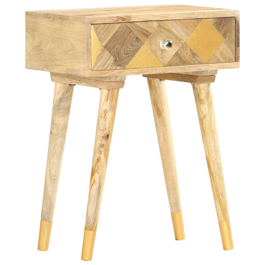 Nattbord Sengbord Tre heltre mangotre 43x30x58 cm