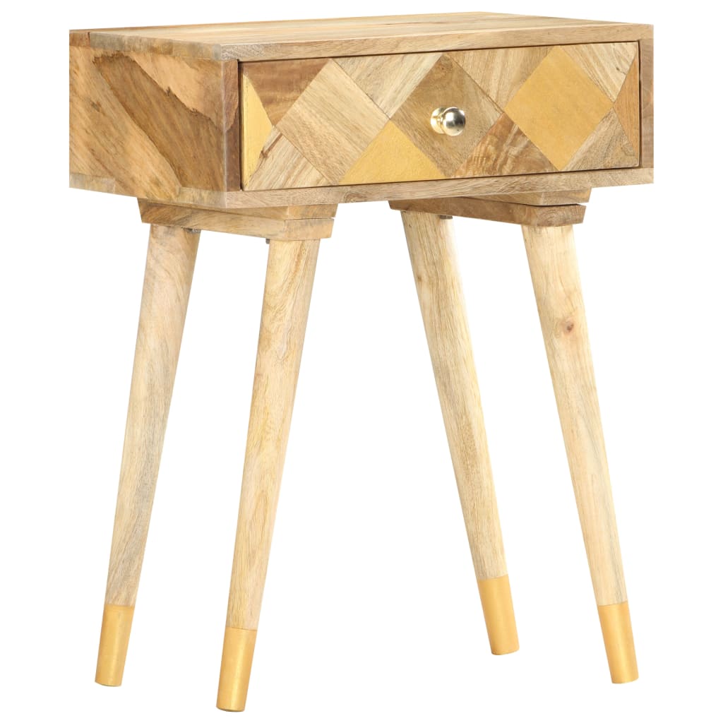 Nattbord Sengbord Tre heltre mangotre 43x30x58 cm