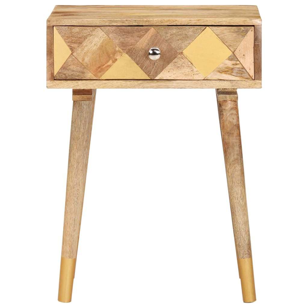 Nattbord Sengbord Tre heltre mangotre 43x30x58 cm