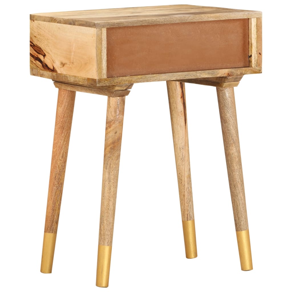 Nattbord Sengbord Tre heltre mangotre 43x30x58 cm