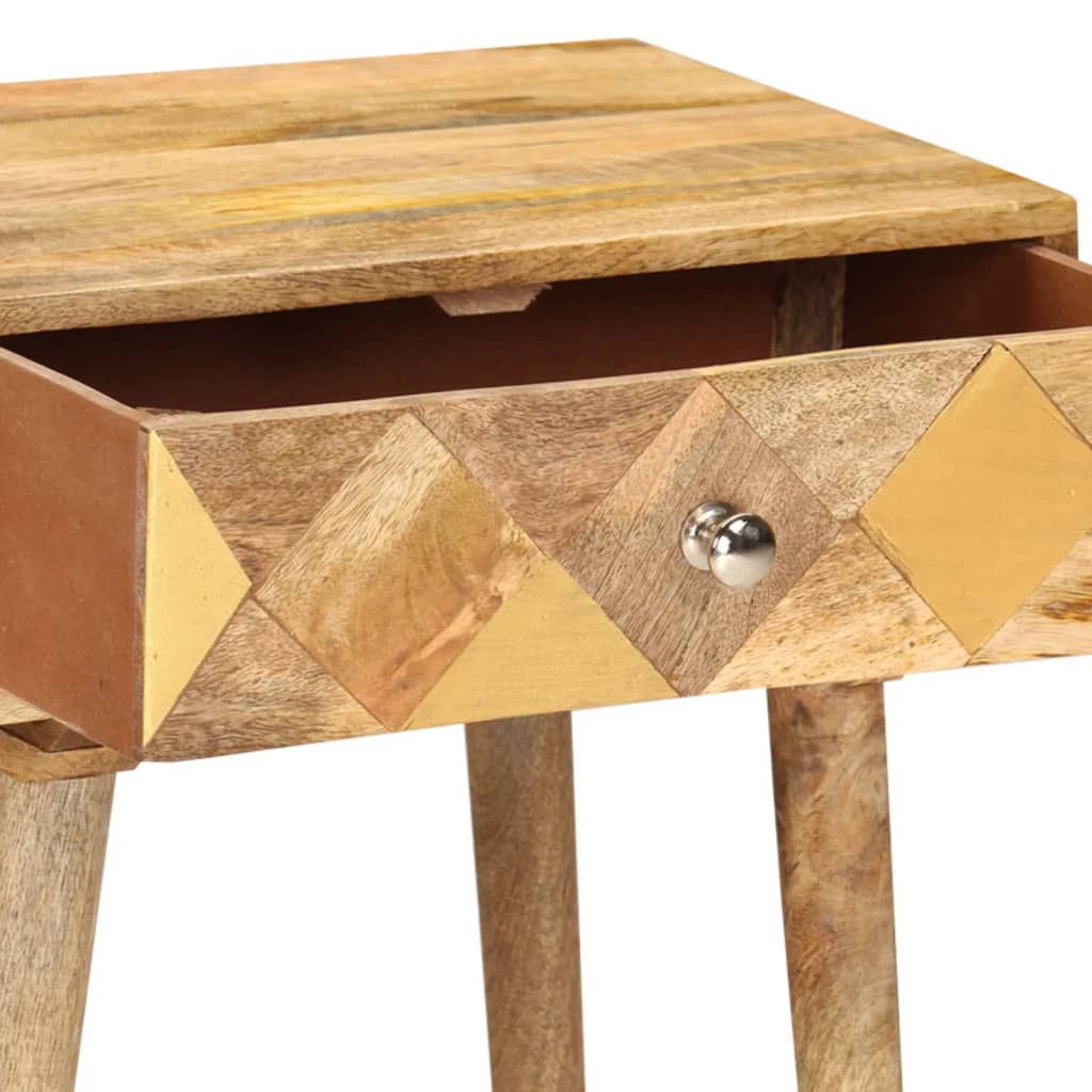 Nattbord Sengbord Tre heltre mangotre 43x30x58 cm