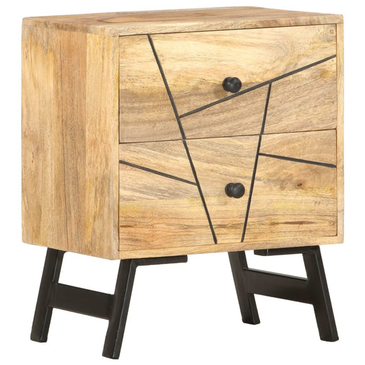 Nattbord Sengbord Tre 40x30x50 cm heltre mango