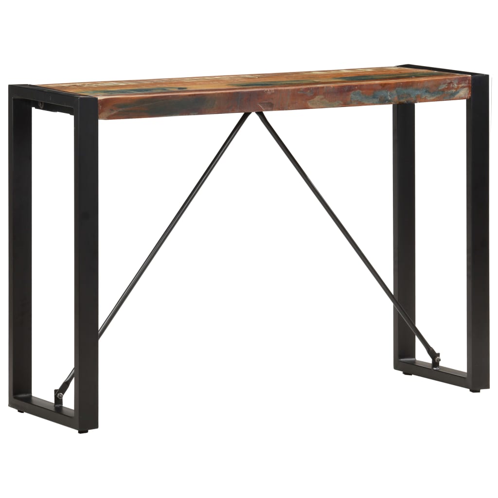 Avlastningsbord Konsollbord Tre 110x35x76 cm gjenvunnet heltre