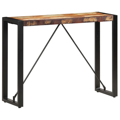 Avlastningsbord Konsollbord Tre 110x35x76 cm gjenvunnet heltre