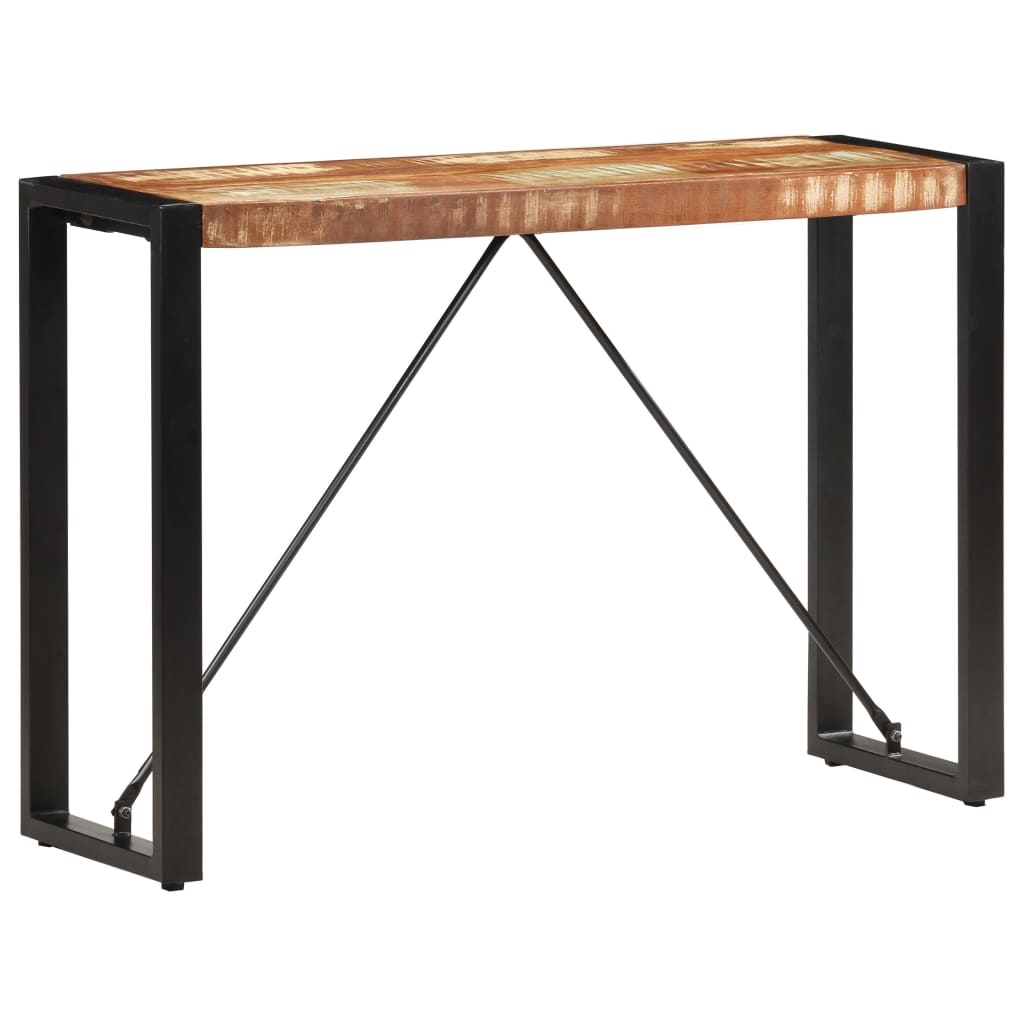 Avlastningsbord Konsollbord Tre 110x35x76 cm gjenvunnet heltre