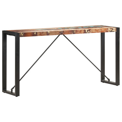 Avlastningsbord Konsollbord Tre 150x35x76 cm gjenvunnet heltre