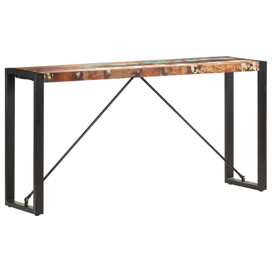 Avlastningsbord Konsollbord Tre 150x35x76 cm gjenvunnet heltre