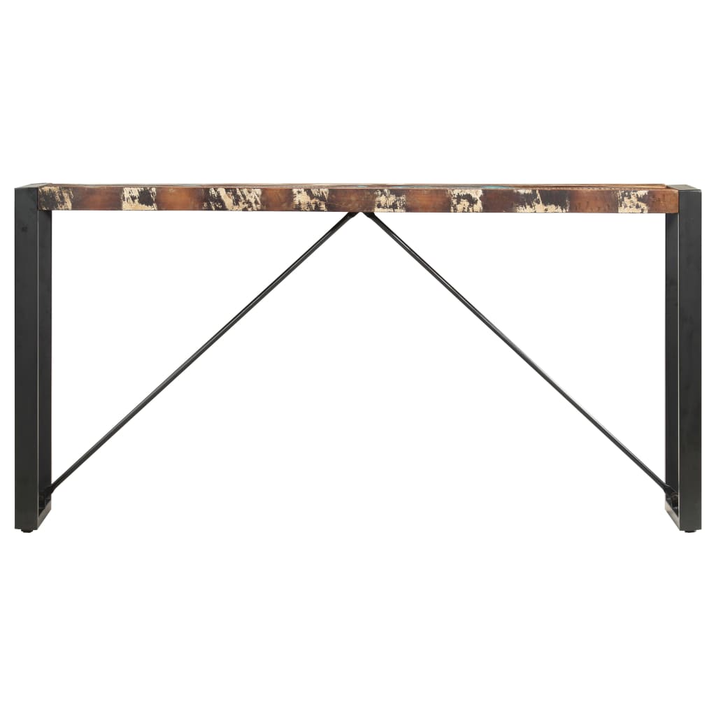 Avlastningsbord Konsollbord Tre 150x35x76 cm gjenvunnet heltre