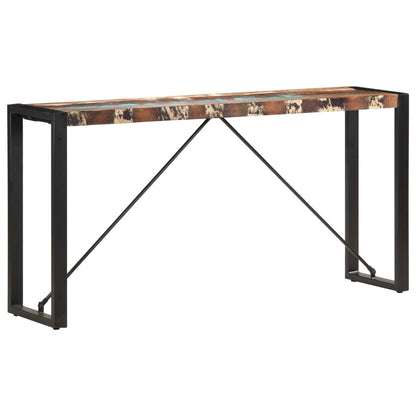 Avlastningsbord Konsollbord Tre 150x35x76 cm gjenvunnet heltre