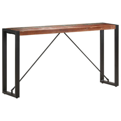Avlastningsbord Konsollbord Tre 150x35x76 cm gjenvunnet heltre