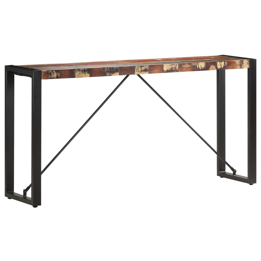 Avlastningsbord Konsollbord Tre 150x35x76 cm gjenvunnet heltre