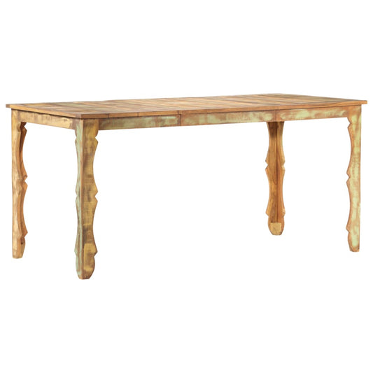 Spisebord Kjøkkenbord Tre 160x80x76 cm gjenvunnet heltre