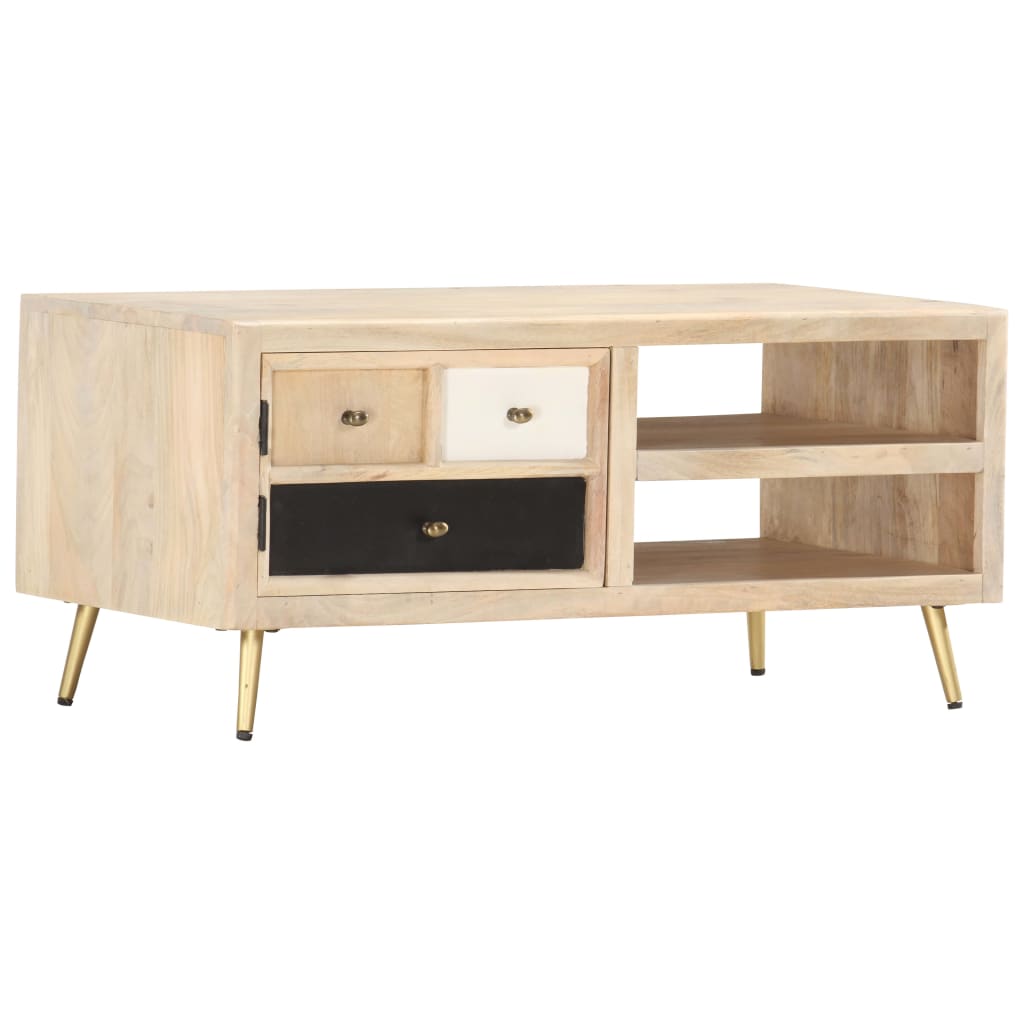 Salongbord Sofabord Tre Heltre Mango 90x45x40 cm