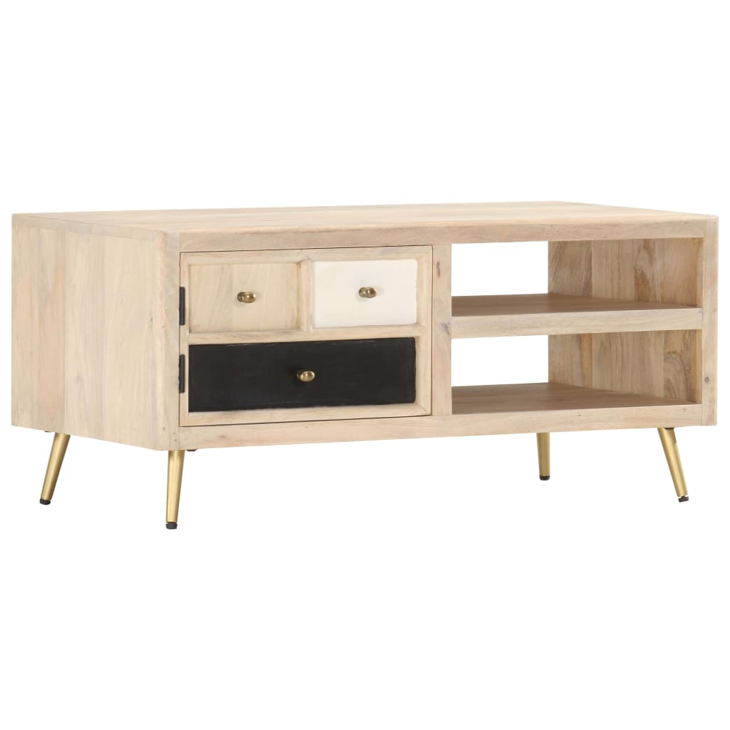 Salongbord Sofabord Tre Heltre Mango 90x45x40 cm