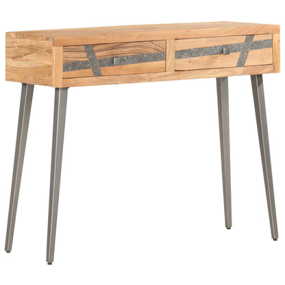 Avlastningsbord Konsollbord Tre 90x30x75 cm heltre akasie