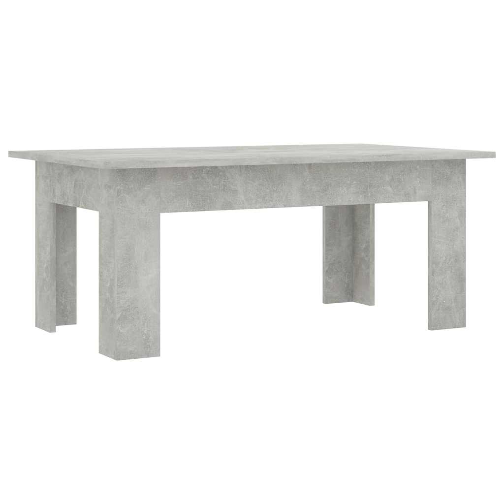Salongbord Sofabord Betonggrå 100x60x42 cm