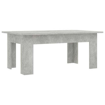 Salongbord Sofabord Betonggrå 100x60x42 cm