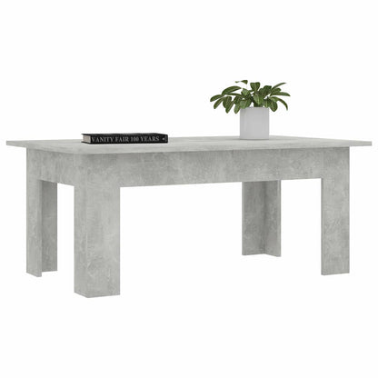 Salongbord Sofabord Betonggrå 100x60x42 cm