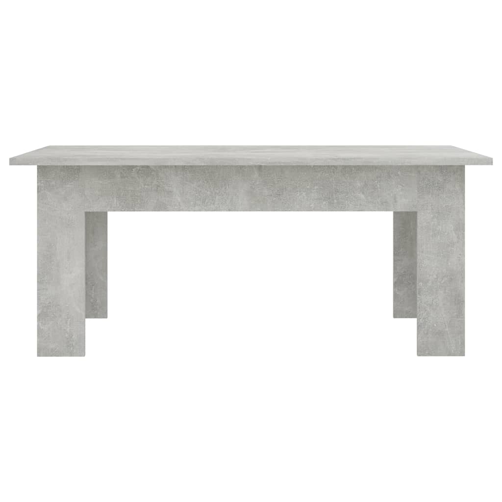 Salongbord Sofabord Betonggrå 100x60x42 cm