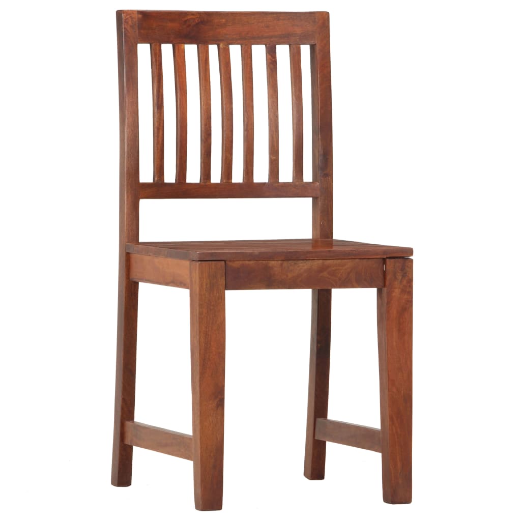 Spisestoler 4 stk heltre mango
