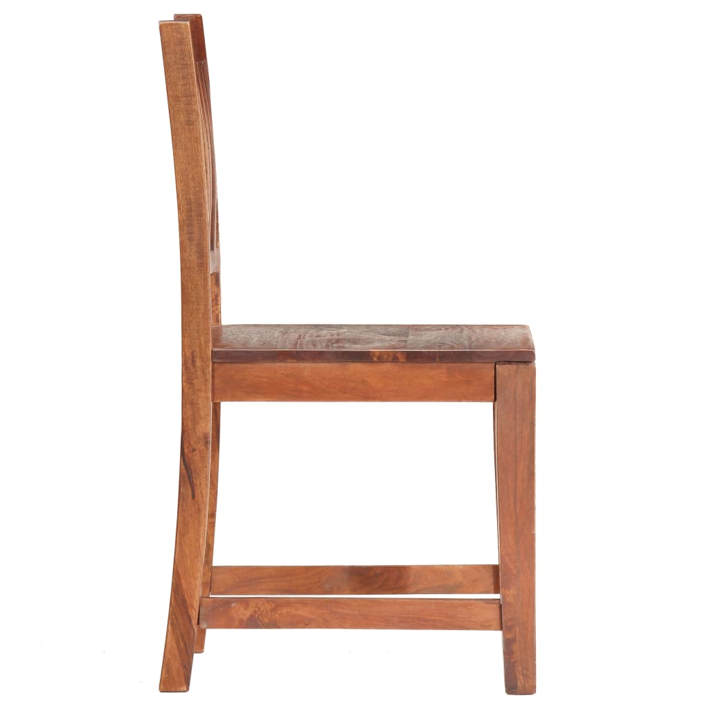 Spisestoler 4 stk heltre mango