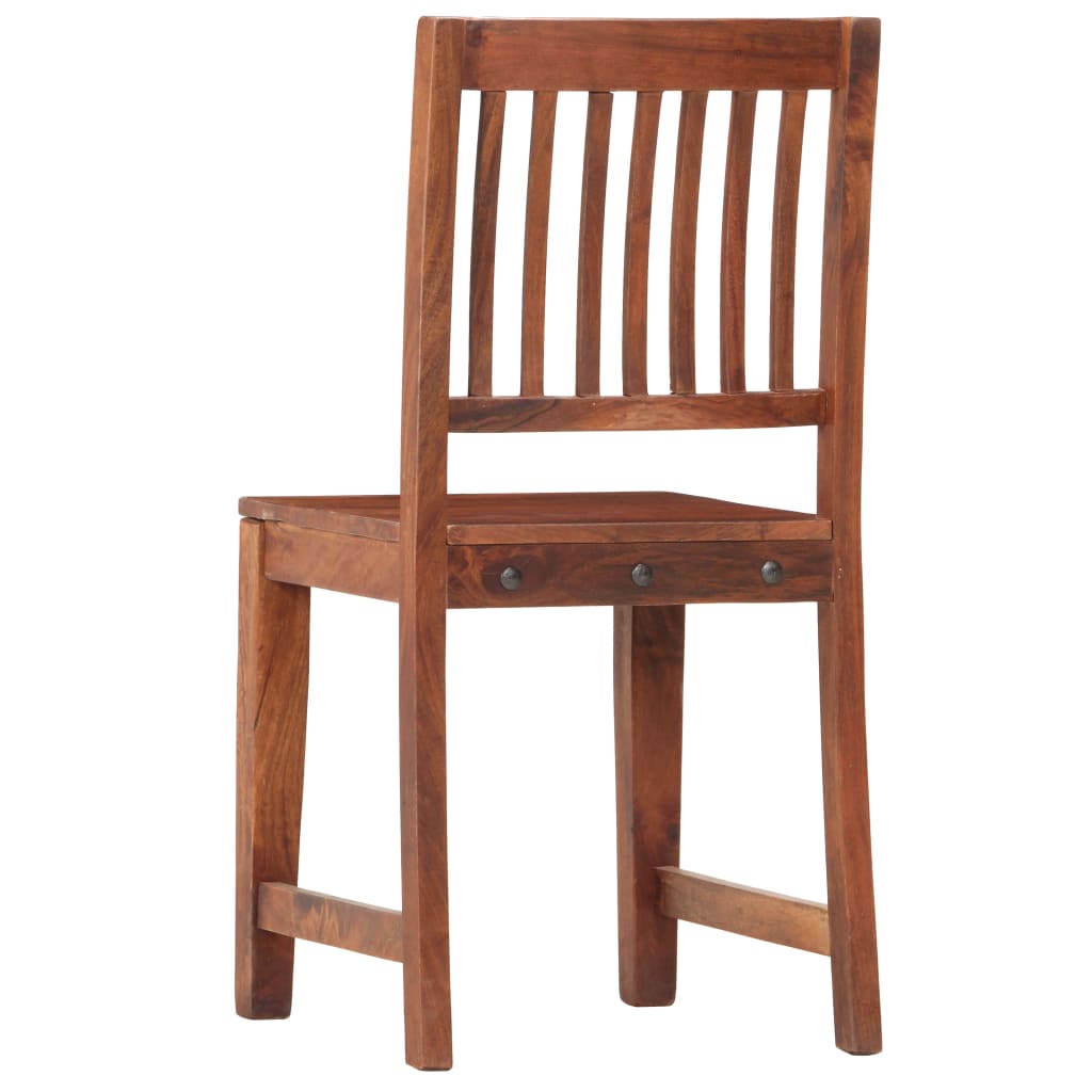 Spisestoler 4 stk heltre mango