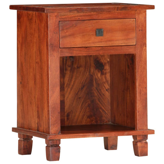 Nattbord Sengbord Tre 40x30x50 cm heltre akasie