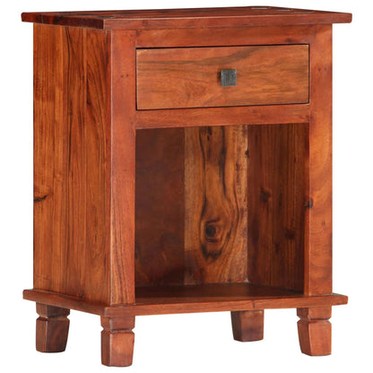 Nattbord Sengbord Tre 40x30x50 cm heltre akasie