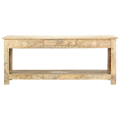 Salongbord Sofabord Tre 110x50x45 cm håndmalt heltre mango