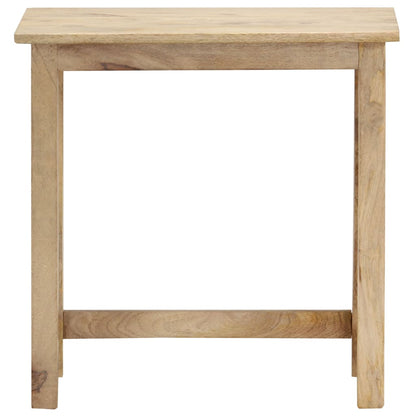 Sidebord Tre Stablebord 3 stk heltre mango
