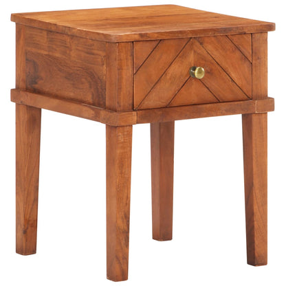 Nattbord Sengbord Tre Heltre Akasietre 40x40x50 cm