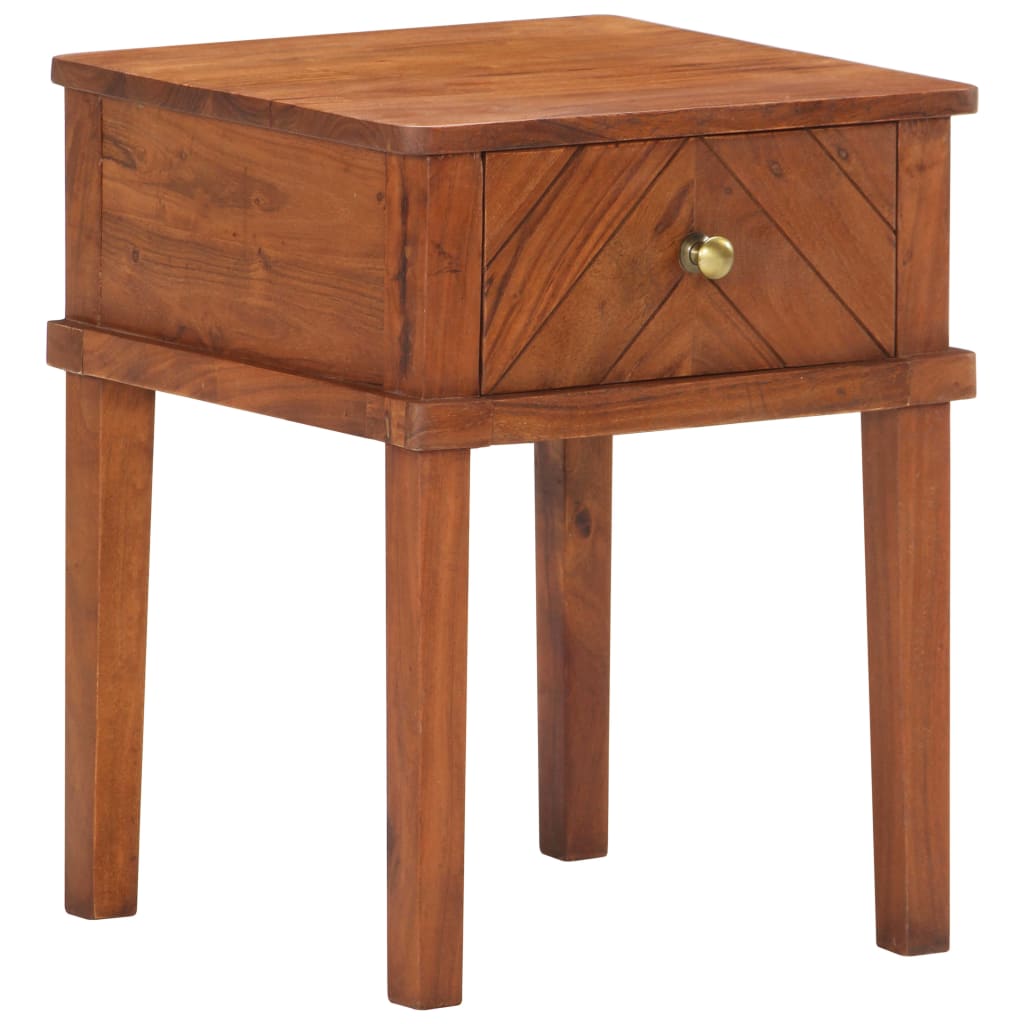 Nattbord Sengbord Tre Heltre Akasietre 40x40x50 cm