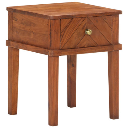 Nattbord Sengbord Tre Heltre Akasietre 40x40x50 cm